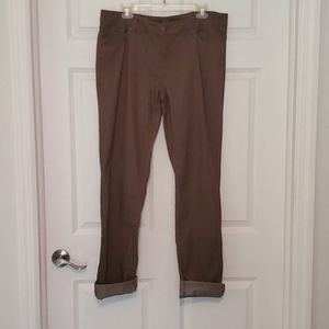 NWOT Prana Brown Jeans. Size 16/34